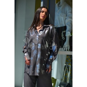 Zoya Metallic Anthraki/Silver Πουκάμισο