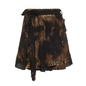 Zoya Gauze Mini Black/Gold Κρουαζέ Φούστα Zoya Gauze Mini Black/Gold Κρουαζέ Φούστα