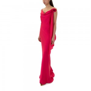 Zoya Flower Fuchsia Maxi Φόρεμα Zoya Flower Fuchsia Maxi Φόρεμα