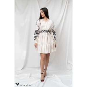 Zoya Mini Φόρεμα Εκρού