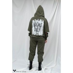 Zoya Παντελόνι Φόρμας Με Λάστιχο Λαδί