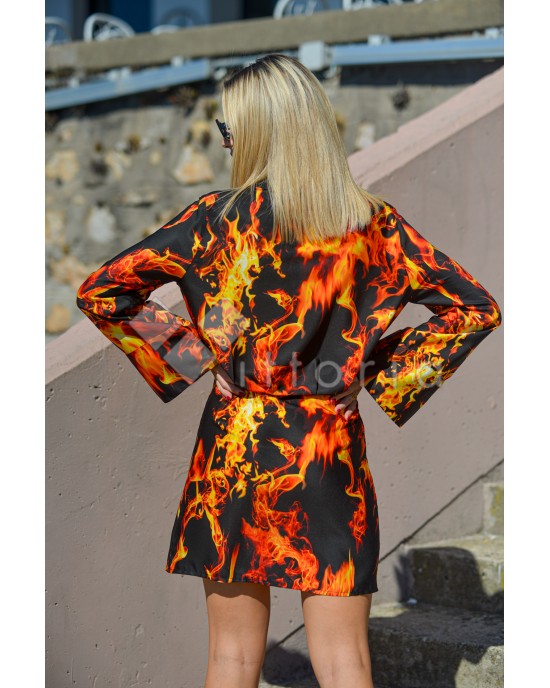 Zoya Flame Mini Φόρεμα/Πουκάμισο
