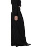 Zoya Silver Stripe High Waist Wide Leg Παντελόνι