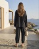 Zoya Longsleeve Πουκάμισο & Slouchy Παντελόνι Black