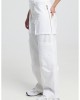 Zoya Cargo High Waist Ecru Παντελόνι