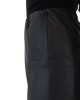 Zoya Faux Leather Elastic High Waist Slouchy Fit Black Παντελόνι
