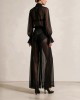 Zoya Sheer High-Neck Black Μπλούζα