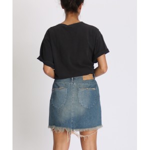 Oneteaspoon Colorado Vanguard Mid Rise Relaxed Denim Μίνι Φούστα