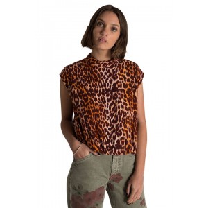 Oneteaspoon Polynesian Animal Bubble Κοντό Μπλουζάκι