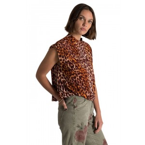 Oneteaspoon Polynesian Animal Bubble Κοντό Μπλουζάκι