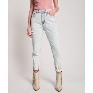 Oneteaspoon Florence High Waist Awesome Baggies Ανοιχτόχρωμο Τζιν