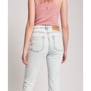 Oneteaspoon Florence High Waist Awesome Baggies Ανοιχτόχρωμο Τζιν