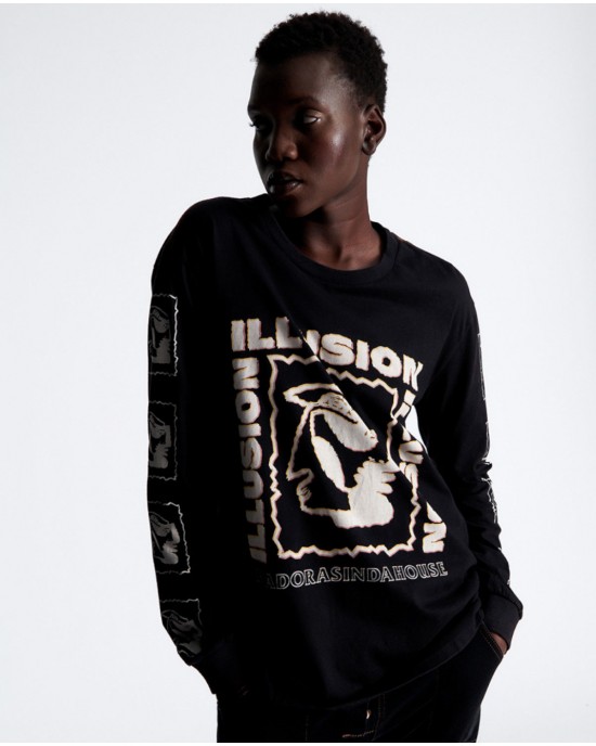 Oneteaspoon Madorasindahouse Φούτερ Μαύρο