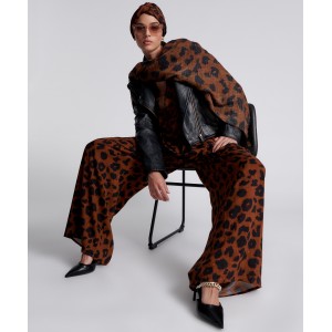 Oneteaspoon Animal Anarchy Palazzo Παντελόνι