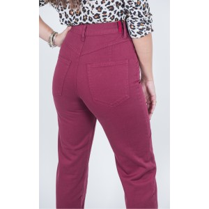 Salt & Pepper Amelia Burgundy Jeans