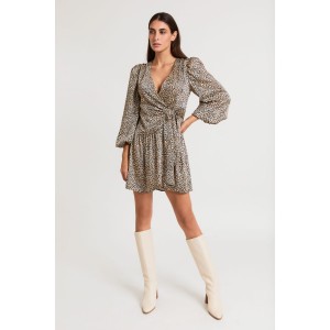 Twenty-29 Calla Collection Angie Mini Φόρεμα Λεοπάρ